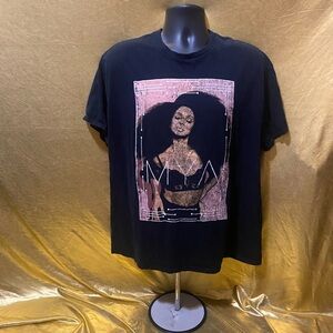 Black Graphic Short Sleeve Tee